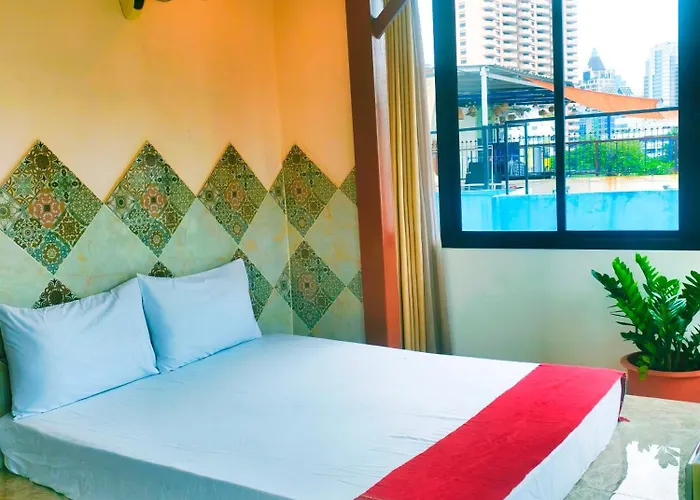 Sky Bedroom With A Smooth Life View